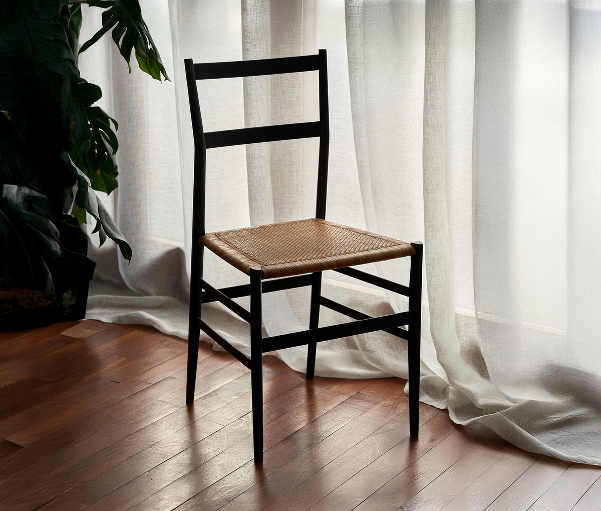 A range of chairs designed by Charles & Ray Eames for Vitra.