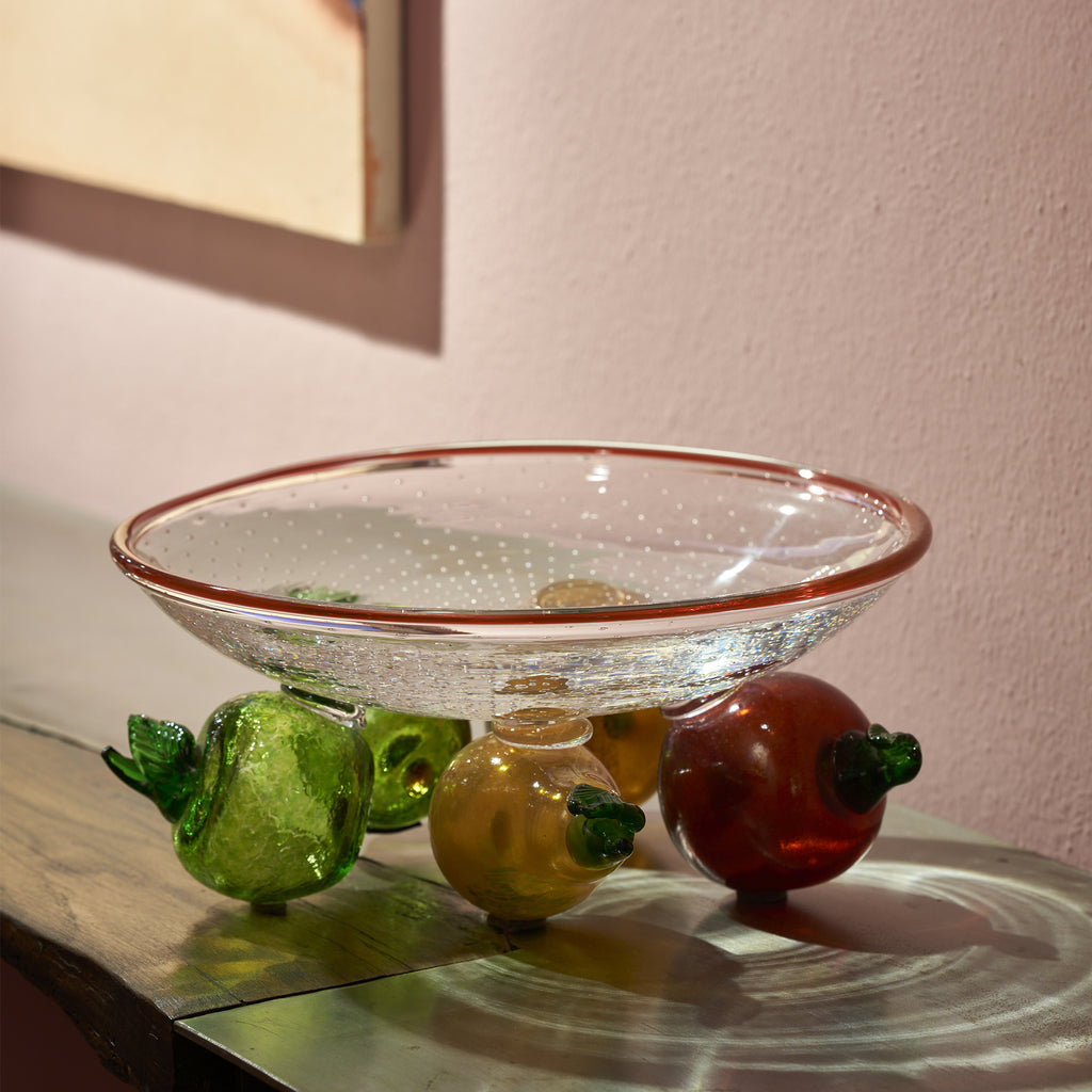 Jankovic glass centerpiece