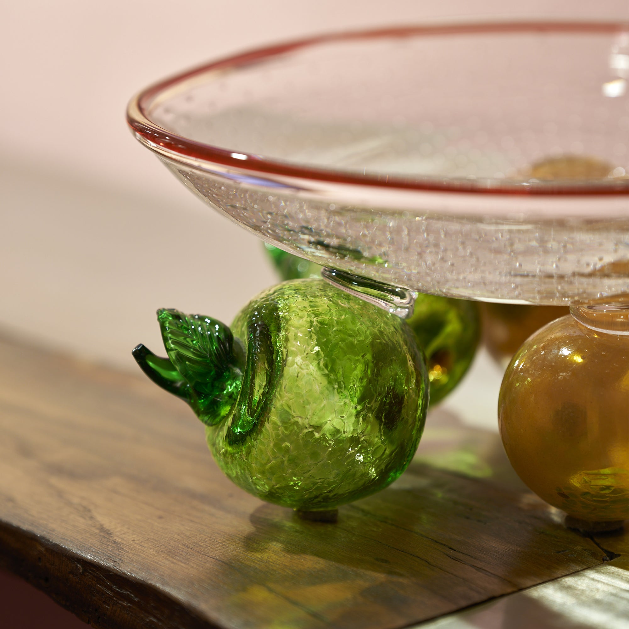 Jankovic glass centerpiece